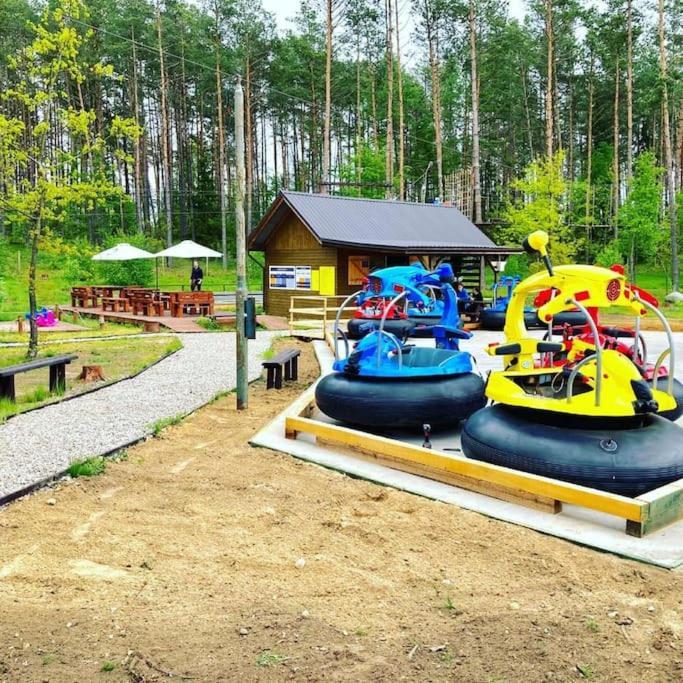 Pastelowy Domek Z Balia Elektryczna Z Jacuzzi Zalakowo エクステリア 写真